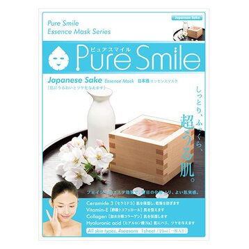 Mặt Nạ Pure Smile Chiết Xuất Rượu Gạo Lên Men Sáng Da 23ml