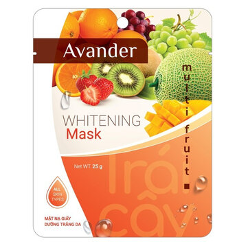 Mặt Nạ Avander Chiết Xuất Trái Cây Tổng Hợp Dưỡng Sáng Da 25g