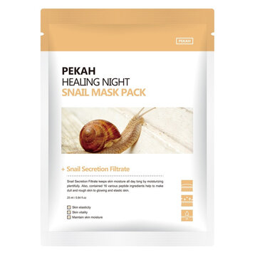 Mặt Nạ Pekah Chiết Xuất Ốc Sên Phục Hồi Và Tái Tạo Da 25ml
