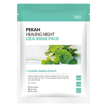 Mặt Nạ Pekah Chiết Xuất Rau Má Giảm Mụn Và Thâm 25ml