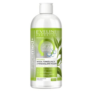 Nước Hoa Hồng EVELINE Chiết Xuất Trà Matcha 400ml