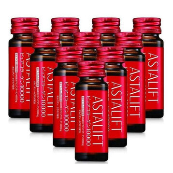 Nước Uống Astalift Bổ Sung Collagen (10 Lọ x 30ml)