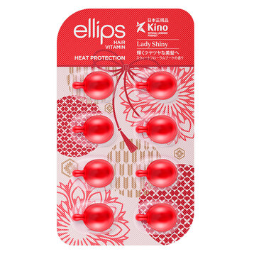 Serum Dưỡng Tóc Ellips Vitamin Hương Hoa Ngọt Ngào Vỉ 8 Viên