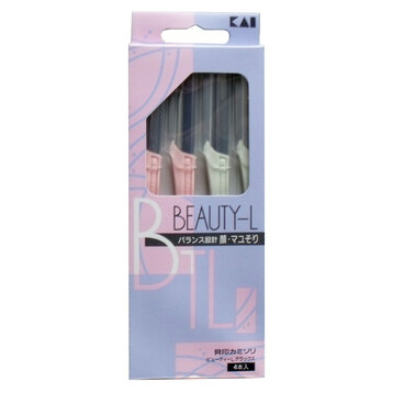 Set 4 Dao Cạo Lông Mặt &amp; Lông Mày KAI Dành Cho Nữ BTL-4H