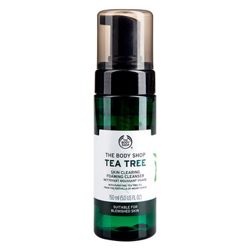 Sữa Rửa Mặt The Body Shop Tạo Bọt Cho Da Dầu Mụn 150ml