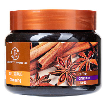 Tẩy Da Chết Toàn Thân Exclusive Cosmetic Quế Hồi Cafe 380g