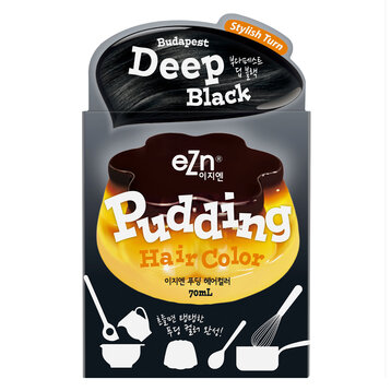 Thuốc Nhuộm Tóc eZn Budapest Deep Black - Màu Đen 280g