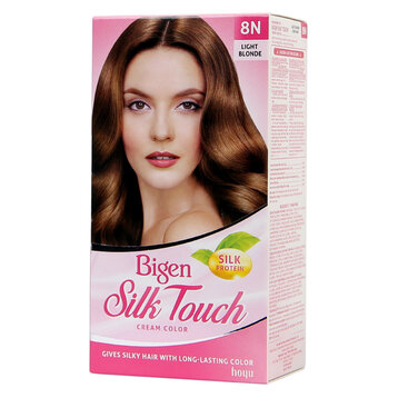 Thuốc Nhuộm Tóc Bigen Phủ Bạc Dạng Kem 8N Vàng Nhạt 80ml