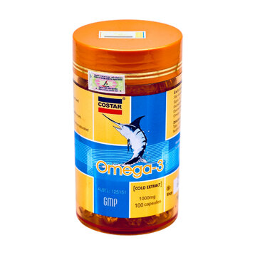 Viên Uống Costar Dầu Cá 1000mg Omega 3 100 Viên