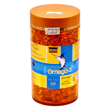 Viên Uống Costar Dầu Cá 1000mg Omega 3 365 Viên