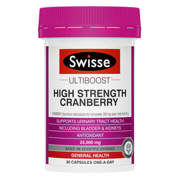 Viên Uống Nam Việt Quất Swisse Hỗ Trợ Đường Tiết Niệu 30 Viên