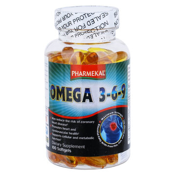 Viên Uống Pharmekal Dầu Cá Omega 3-6-9 100 Viên