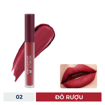 Son Kem Horus 02 Hot Wine - Đỏ Rượu 3g