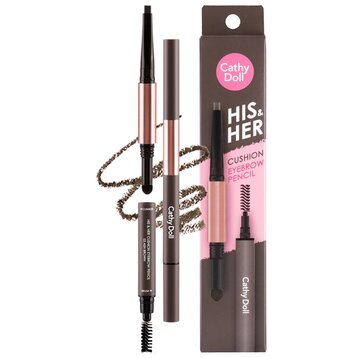 Kẻ Mày Cathy Doll 3 Trong 1 #03 Ash Brown 0.16g + 0.4g