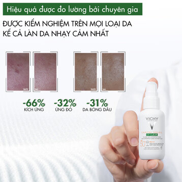 Kem Chống Nắng Vichy Dành Cho Da Dầu Mụn 40ml