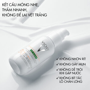 Kem Chống Nắng Vichy Dành Cho Da Dầu Mụn 40ml