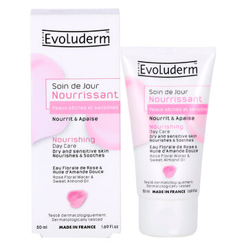 Kem Dưỡng Evoluderm Phục Hồi Da Khô Nhạy Cảm Ban Ngày 50ml
