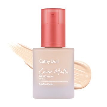 Kem Nền Cathy Doll Mịn Lì 01 Ivory - Da Sáng Hồng 30g