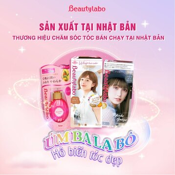 Thuốc Nhuộm Tóc Beautylabo Vanity Dạng Kem Đen Khói 133ml