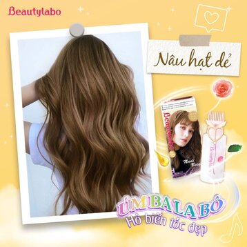 Thuốc Nhuộm Tóc Beautylabo Vanity Dạng Kem Nâu Hạt Dẻ 133ml