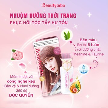 Thuốc Nhuộm Tóc Beautylabo Vanity Dạng Kem Nâu Rêu 133ml
