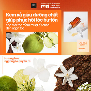 Kem Xả Mise en scène Hỗ Trợ Phục Hồi Tóc Hư Tổn 180ml