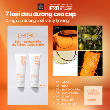 Kem Xả Mise en scène Hỗ Trợ Phục Hồi Tóc Hư Tổn 180ml