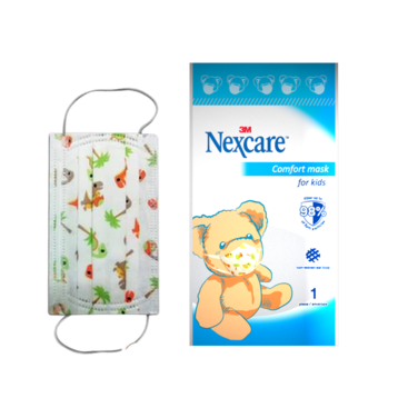 Khẩu Trang Trẻ Em Nexcare 3M 3 Lớp 1 Cái