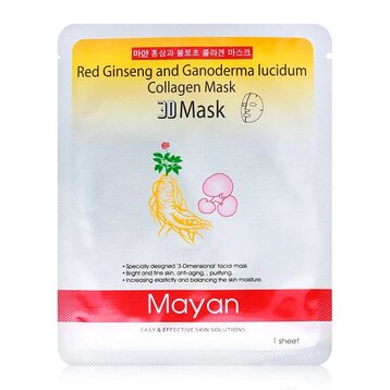 Mặt Nạ 3D MAYAN Hồng Sâm Linh Chi