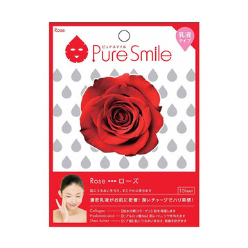 Mặt Nạ Pure Smile Chiết Xuất Hoa Hồng Dưỡng Ẩm Da 23ml