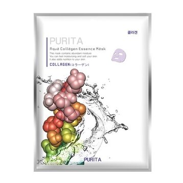 Mặt Nạ Giấy PURITA Chiết Xuất Collagen 22g