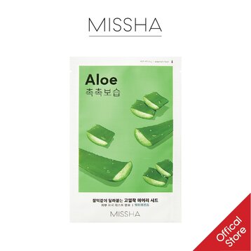 Mặt Nạ Giấy Missha Airy Fit Chiết Xuất Lô Hội 19g