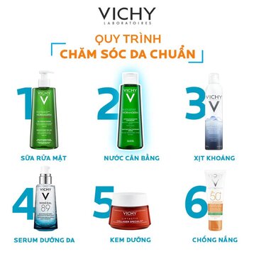 Toner Vichy Kiểm Soát Dầu Dành Cho Da Dầu Mụn 200ml