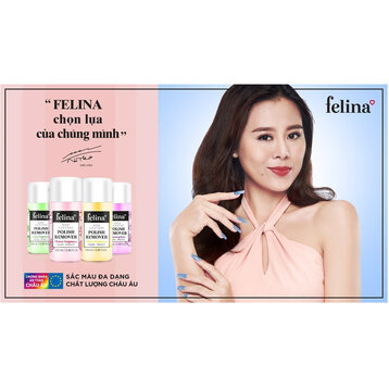 Nước Rửa Móng Felina Cao Cấp Hương Trái Cây 100ml