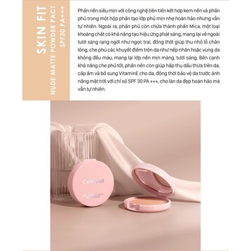 Phấn Nền Phủ Cathy Doll Mịn Lì 02 Light Beige 12g
