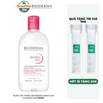 Nước Tẩy Trang Bioderma Dành Cho Da Nhạy Cảm 500ml