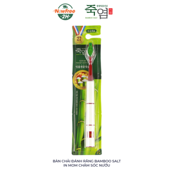 Bàn Chải Đánh Răng Bamboo Salt In Mom Chăm Sóc Nướu (1 Cây)