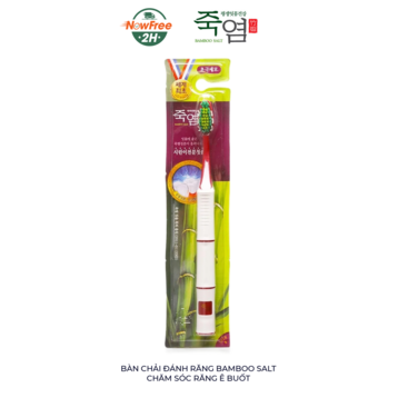 Bàn Chải Đánh Răng Bamboo Salt Chăm Sóc Răng Ê Buốt (1 Cây)