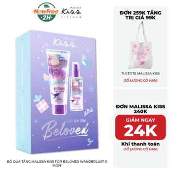 Bộ Quà Tặng Malissa Kiss For Beloved Wanderlust 3 Món