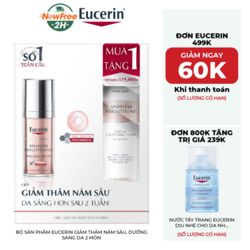 Bộ Sản Phẩm Eucerin Giảm Thâm Nám Sâu, Dưỡng Sáng Da 2 Món