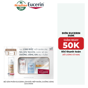 Bộ Sản Phẩm Eucerin Làm Đầy Nếp Nhăn, Dưỡng Sáng Da 6 Món