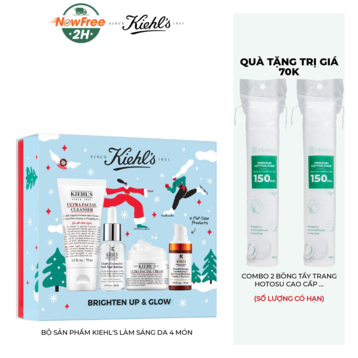Bộ Sản Phẩm Kiehl's Làm Sáng Da 4 Món