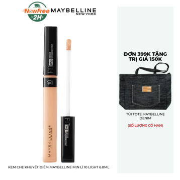 Kem Che Khuyết Điểm Maybelline Mịn Lì 10 Light 6.8ml