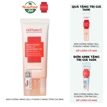 Kem Chống Nắng Cell Fusion C Nâng Tông Da 35ml