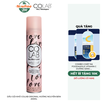 Dầu Gội Khô Colab Original Hương Nguyên Bản 200ml