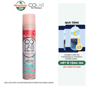 Dầu Gội Khô Colab Paradise Hương Địa Đàng 200ml