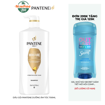 Dầu Gội Pantene Dưỡng Ẩm Tóc 700ml
