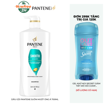 Dầu Gội Pantene Suôn Mượt Óng Ả 700ml