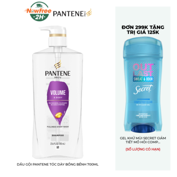 Dầu Gội Pantene Tóc Dày Bồng Bềnh 700ml