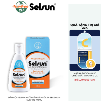 Dầu Gội Selsun Ngừa Gàu Và Ngứa 1% Selenium Sulfide 100ml